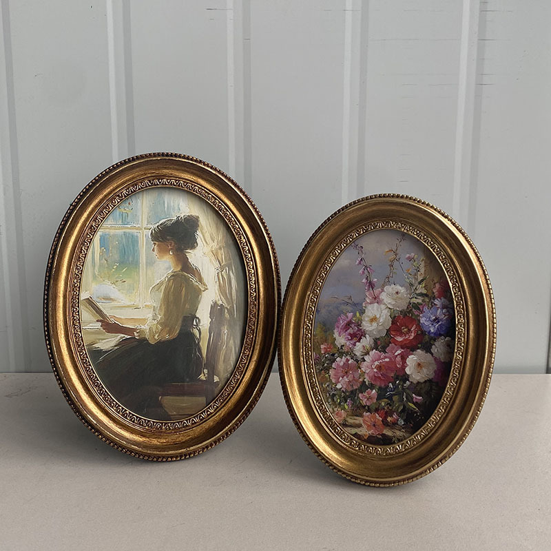 Resin Art Photo Frame - Ramka na zdjęcia w stylu vintage,
