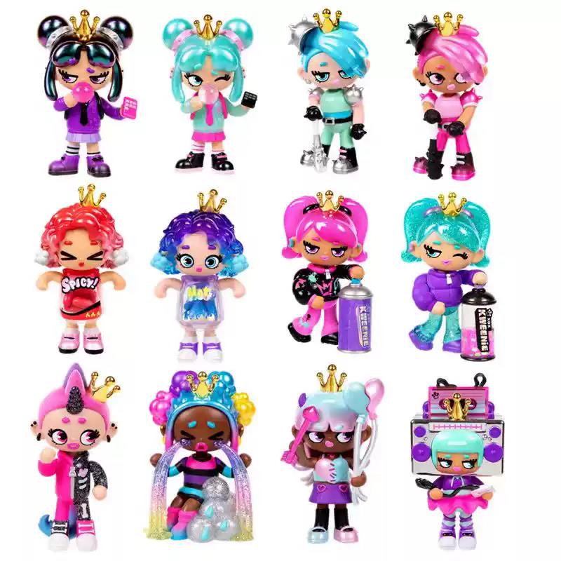 Resin Art Gift - Seria Fearless Kweens XOX Figurki Kweenie