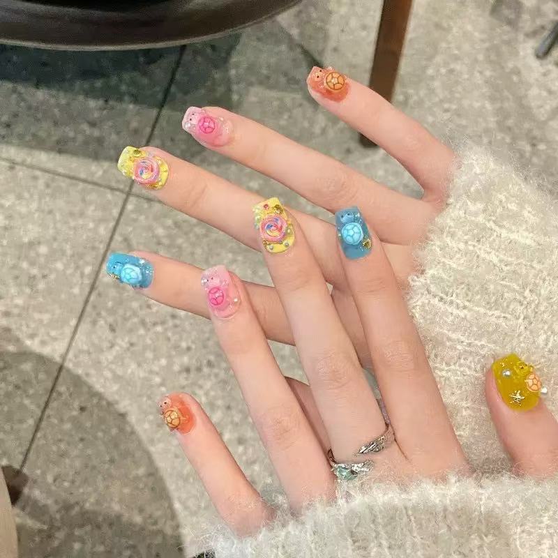 Resin Art Diy - 100 mini kolorowych żywicznych ozdób w