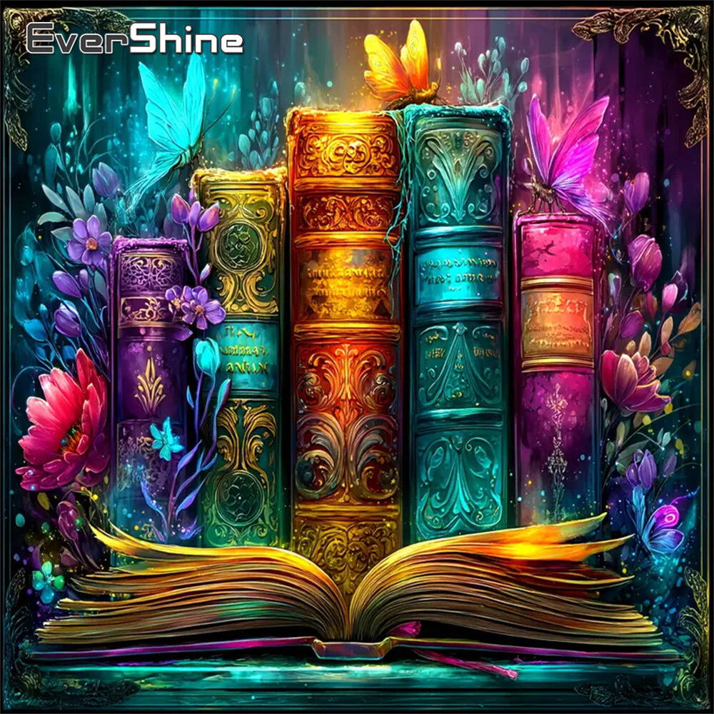 Resin Art Guide Book - Evershine Diamentowe Malowanie Stokrotka Kwiat Kolorowe