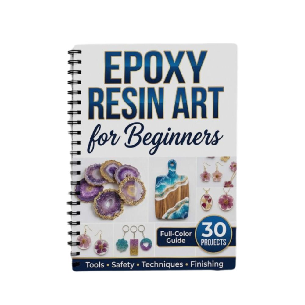 Resin Art Guide Book - Podręcznik do tworzenia sztuki z żywicy
