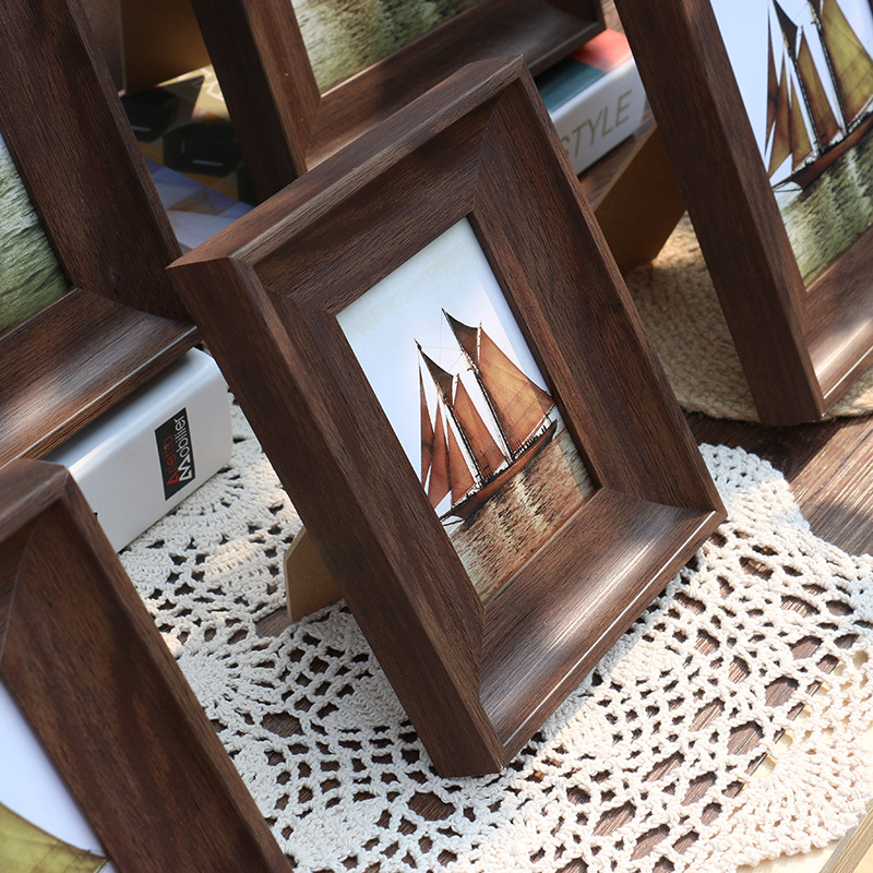 Resin Art Photo Frame - Ramka na zdjęcia w stylu vintage