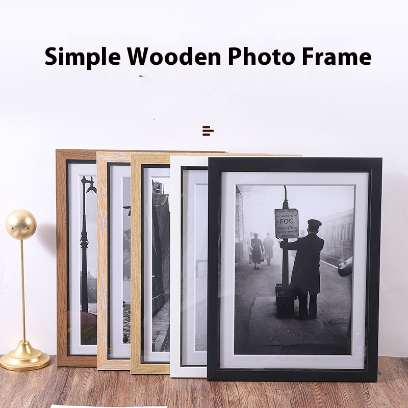 Resin Art Photo Frame - Duża drewniana ramka na zdjęcia do