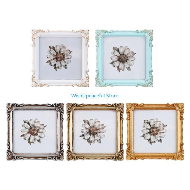Resin Art Photo Frame - 34YA Retro ramka na zdjęcia, dekoracyjna
