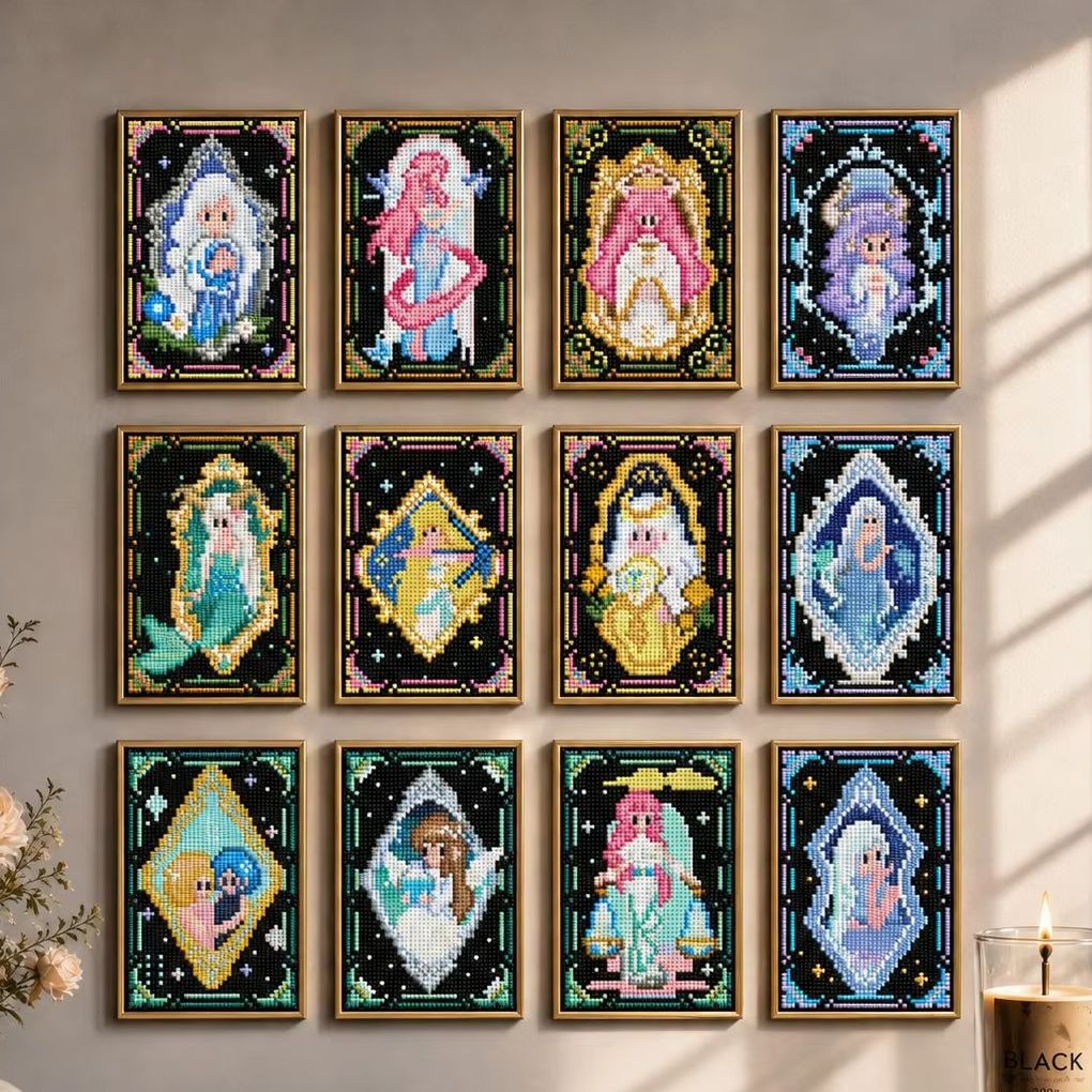 Resin Art Gift - MINIGEM 5D Zestaw do Malowania Diamentami