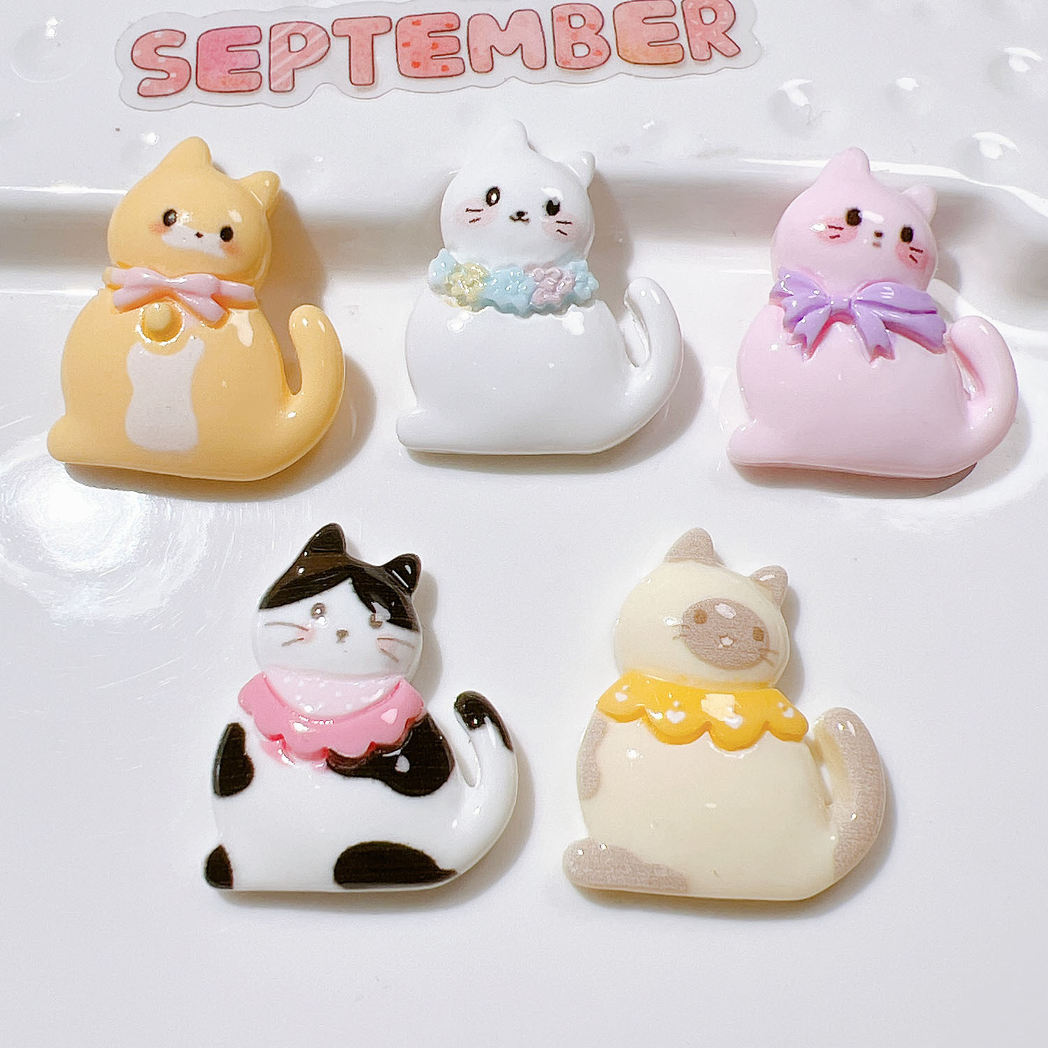 10/20 szt. Urocze kokardki z m – Resin Art Earrings Material recenzja i cena