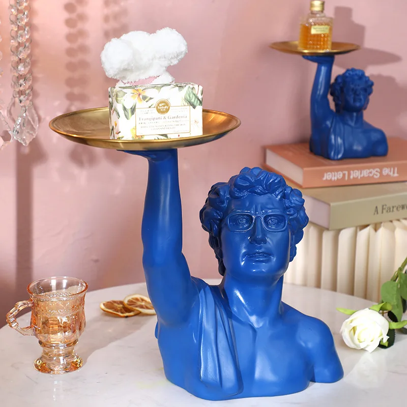 Taca z rzeźbą Davida, klasyczn – Resin Art Anniversary Gift recenzja i cena