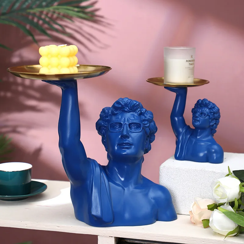 Taca z rzeźbą Davida, klasyczn – Resin Art Anniversary Gift recenzja i cena