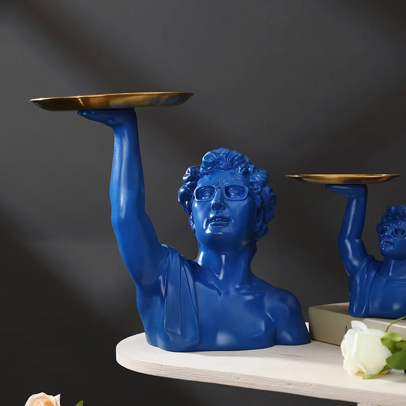 Taca z rzeźbą Davida, klasyczn – Resin Art Anniversary Gift recenzja i cena