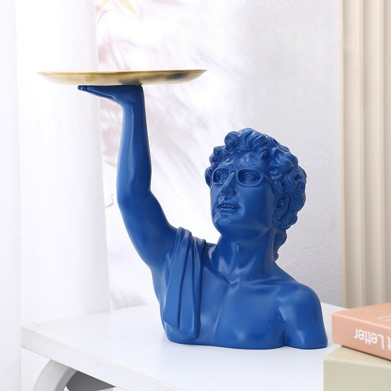 Taca z rzeźbą Davida, klasyczn – Resin Art Anniversary Gift recenzja i cena