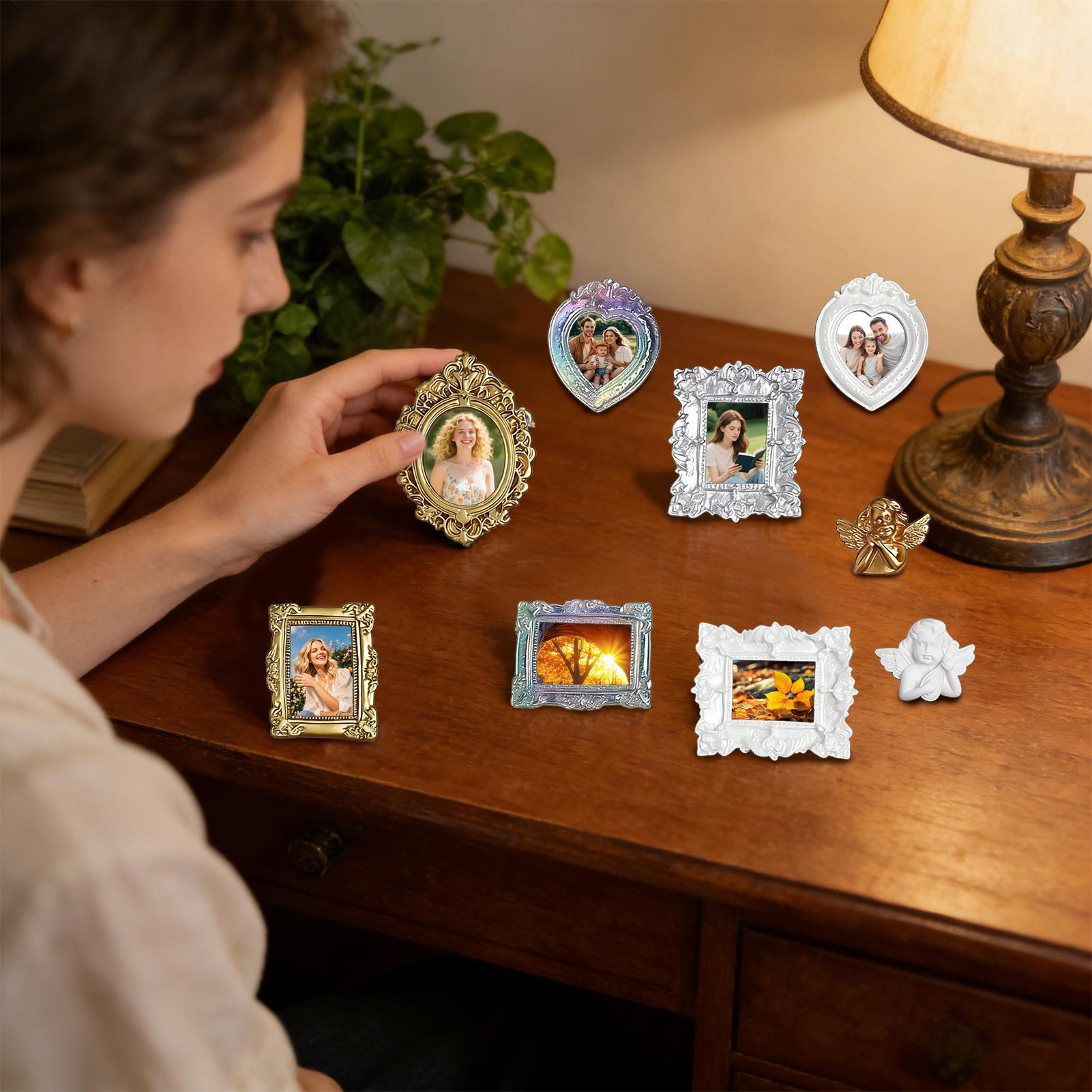 9 szt. Miniaturowe ramki na zd – Resin Art Photo Frame recenzja i cena