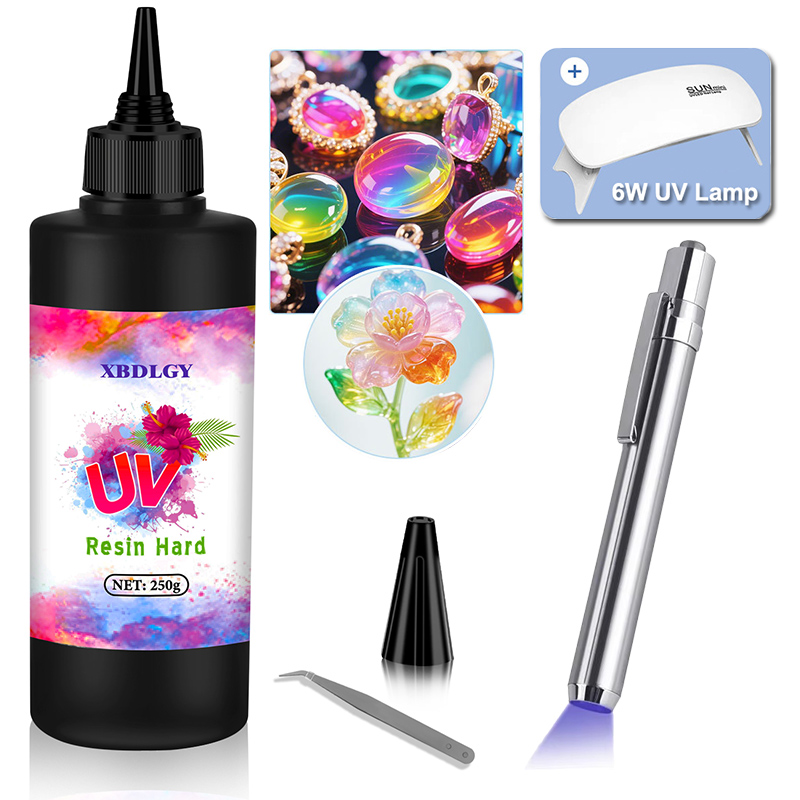 Żywica UV 200g/250g/500g, twar – Resin Art Lamp recenzja i cena
