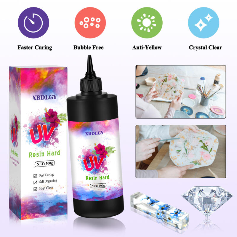 Żywica UV 200g/250g/500g, twar – Resin Art Lamp recenzja i cena