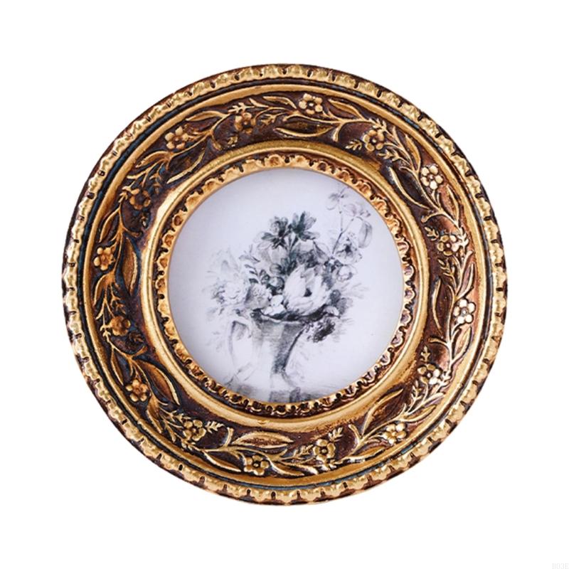 Antyczne brązowe złoto okrągła – Resin Art Photo Frame recenzja i cena