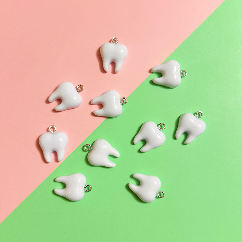 10 szt. Urocze białe zawieszki – Resin Art Gift Ideas recenzja i cena