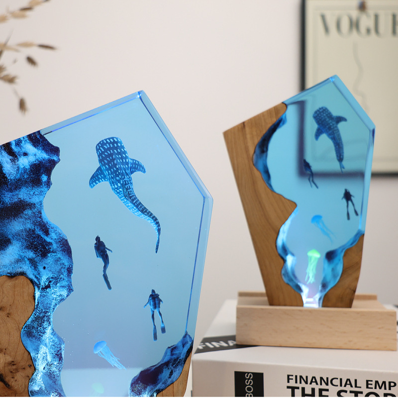 Żywiczna Ozdoba na Biurko: Wie – Resin Art Anniversary Gift recenzja i cena