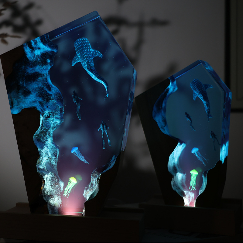 Żywiczna Ozdoba na Biurko: Wie – Resin Art Anniversary Gift recenzja i cena