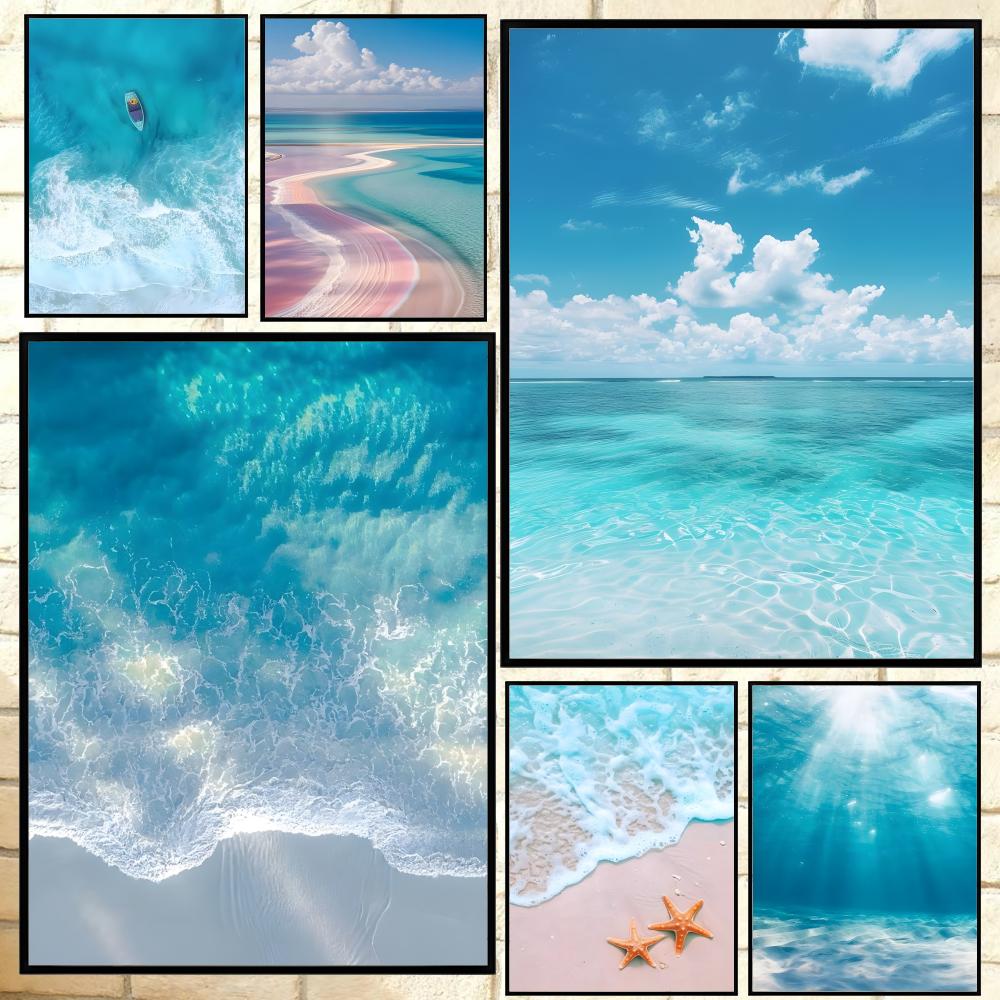 Klasyczny motyw plaży, oceanu  – Resin Art Beach Theme recenzja i cena