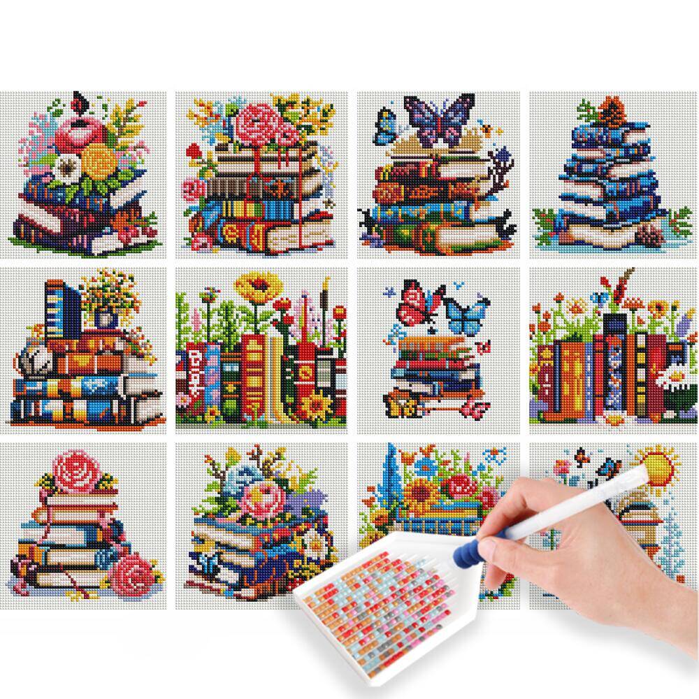 HUACAN 12 szt. Mini Diamentowe – Resin Art Guide Book recenzja i cena