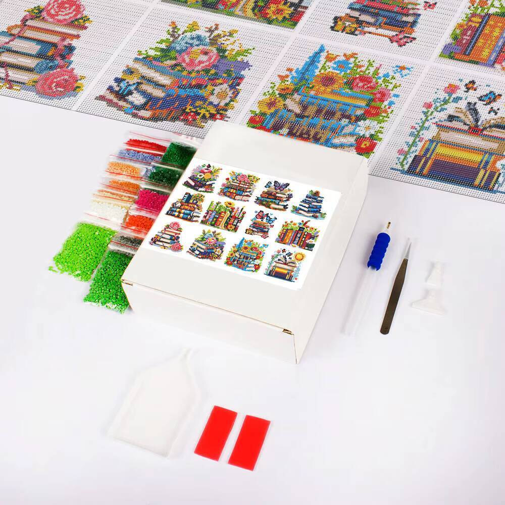 HUACAN 12 szt. Mini Diamentowe – Resin Art Guide Book recenzja i cena