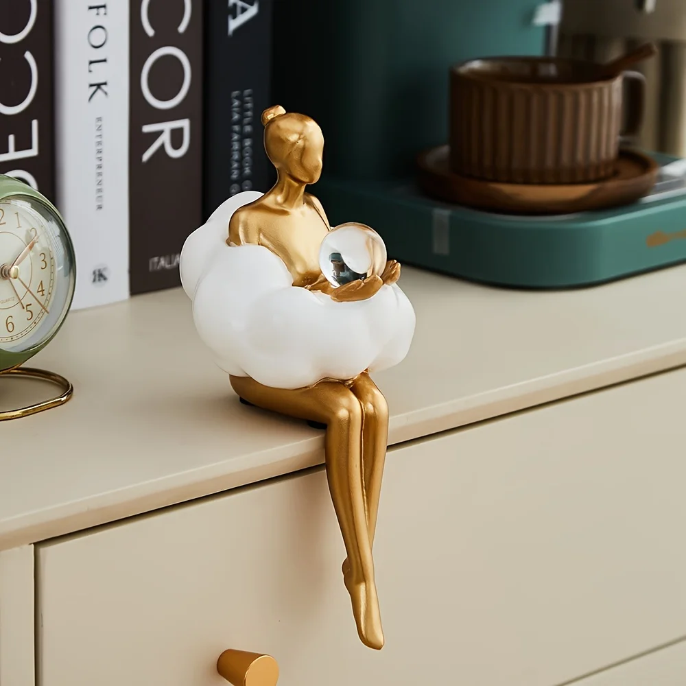 Chmura dziewczyna rzeźba abstr – Resin Art And Design recenzja i cena