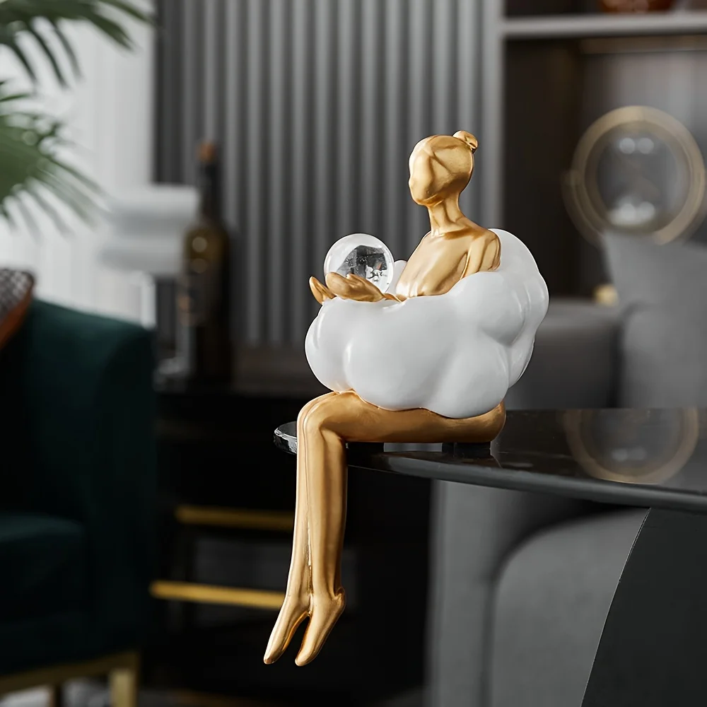 Chmura dziewczyna rzeźba abstr – Resin Art And Design recenzja i cena