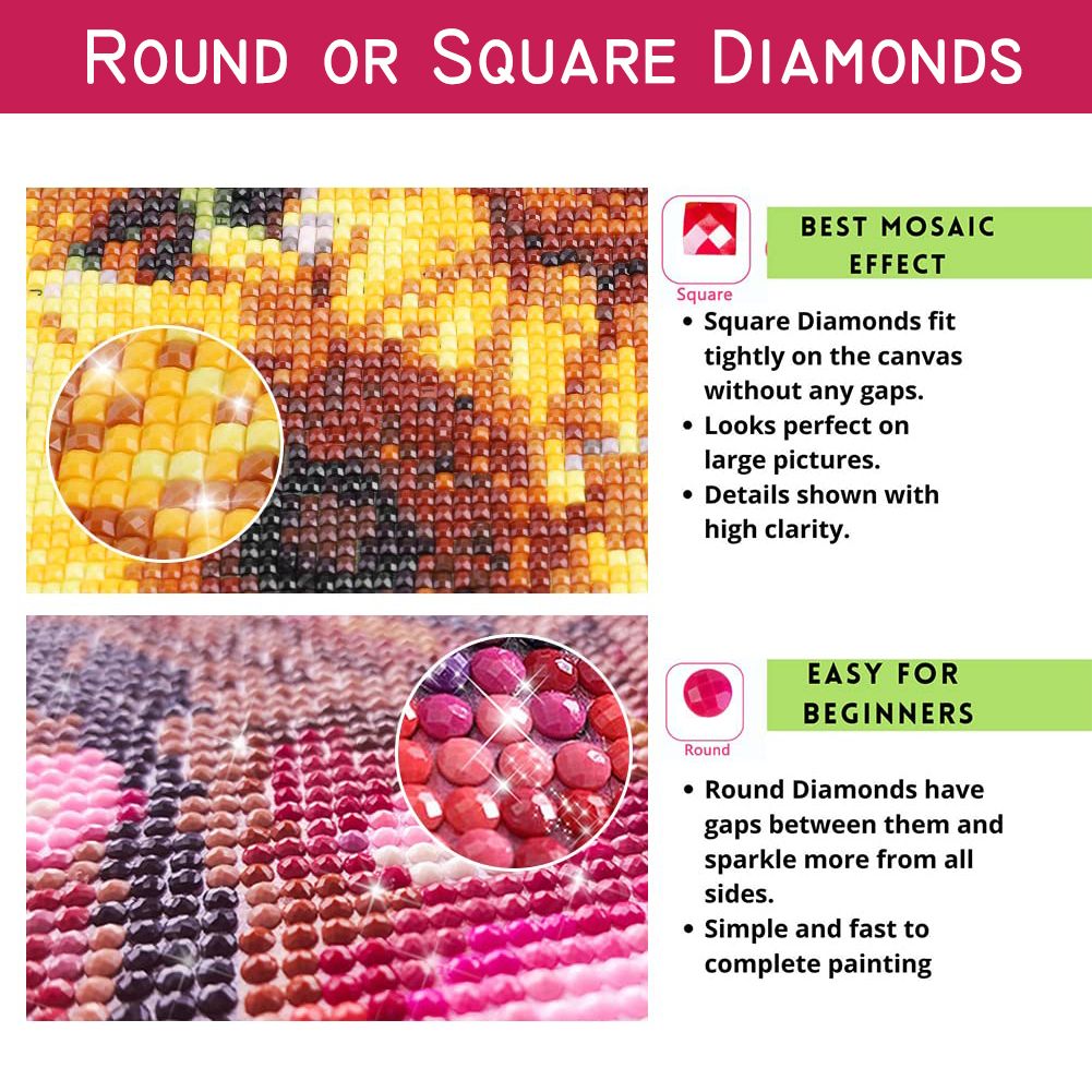 DIY Diamentowa Mozaika Obraz d – Resin Art Guide Book recenzja i cena