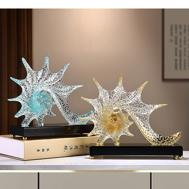 Lekka luksusowa rzeźba rozgwia – Resin Art Lamp recenzja i cena