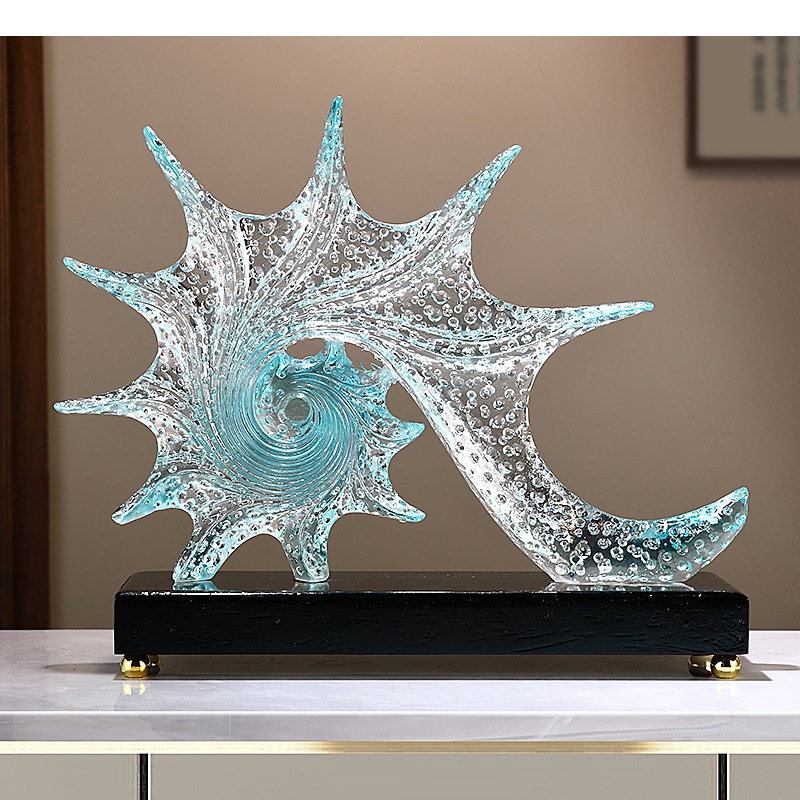 Lekka luksusowa rzeźba rozgwia – Resin Art Lamp recenzja i cena