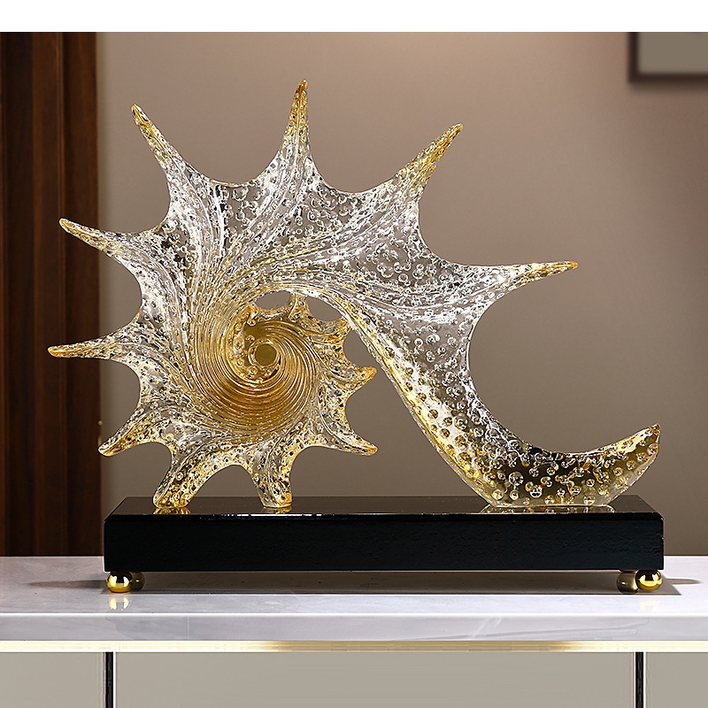 Lekka luksusowa rzeźba rozgwia – Resin Art Lamp recenzja i cena