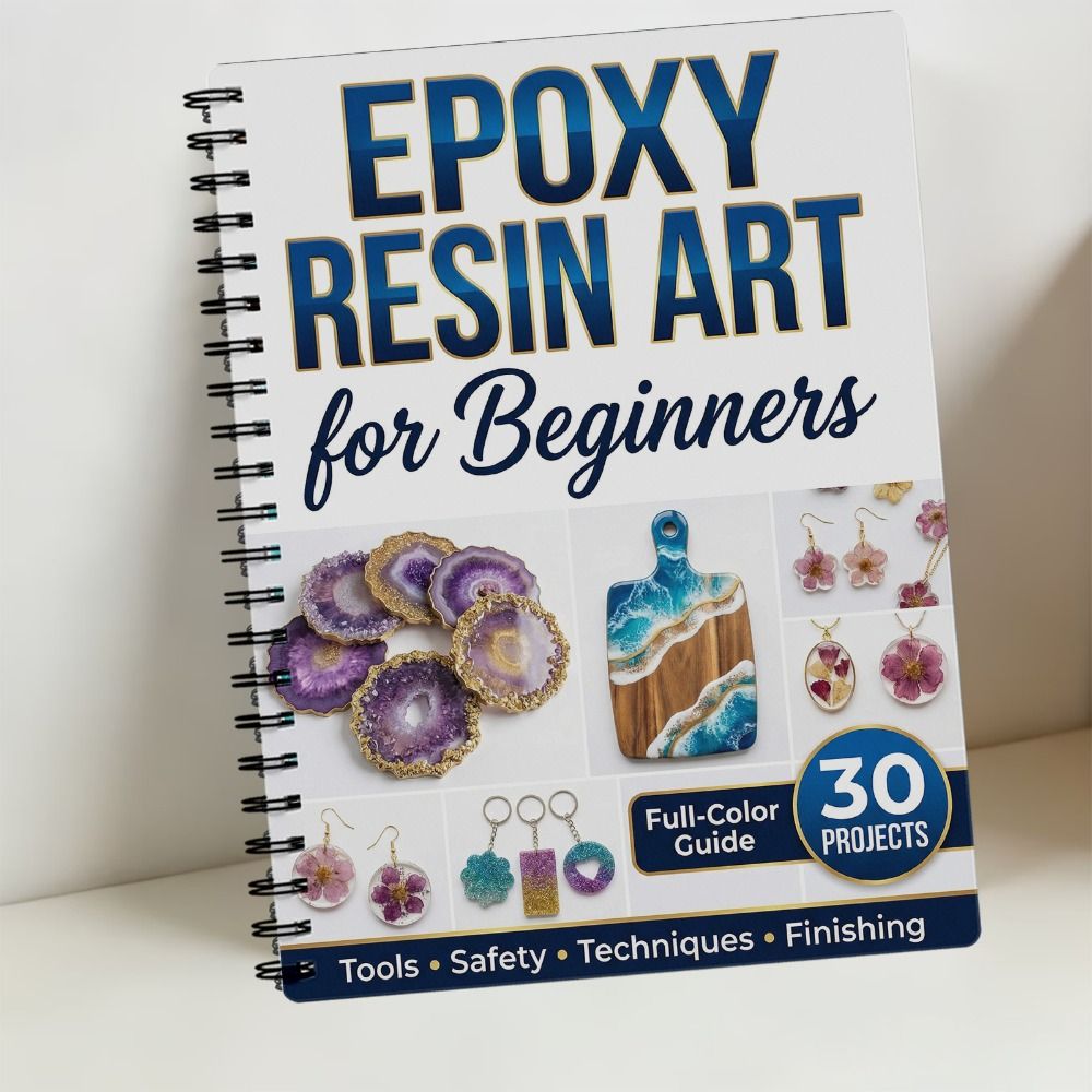 Podręcznik do tworzenia sztuki – Resin Art Guide Book recenzja i cena