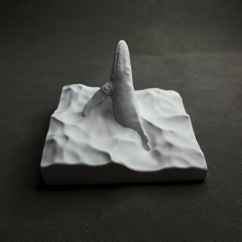 Statua wieloryba kłopotliwego, – Resin Art Ocean recenzja i cena