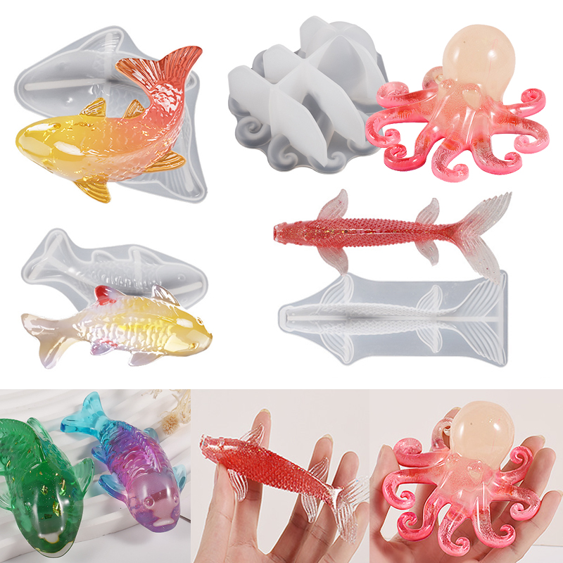 Forma silikonowa do żywicy epo – Silicone Mold Ocean recenzja i cena