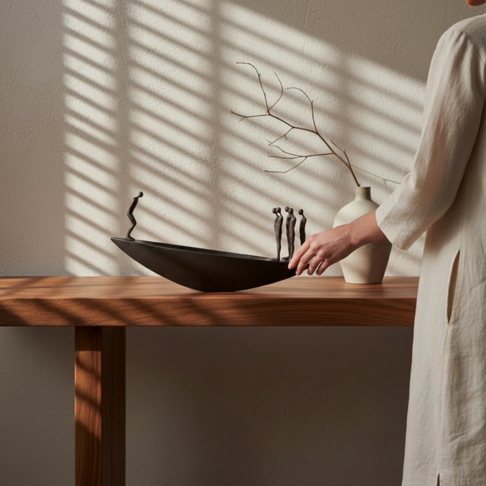 Nowoczesna statuetka żaglówki  – Resin Art And Design recenzja i cena