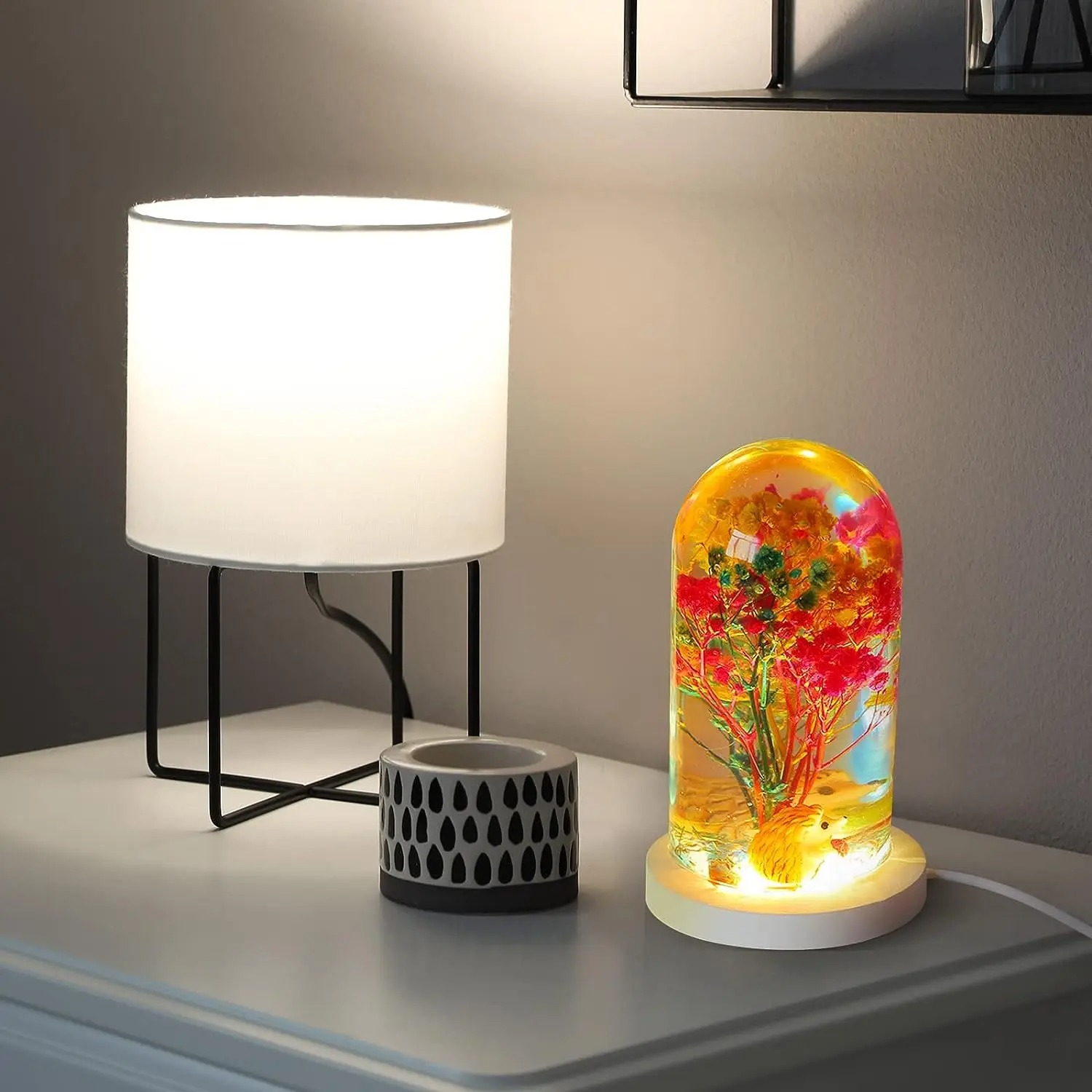 Forma silikonowa DIY do żywicy – Resin Art Lamp recenzja i cena