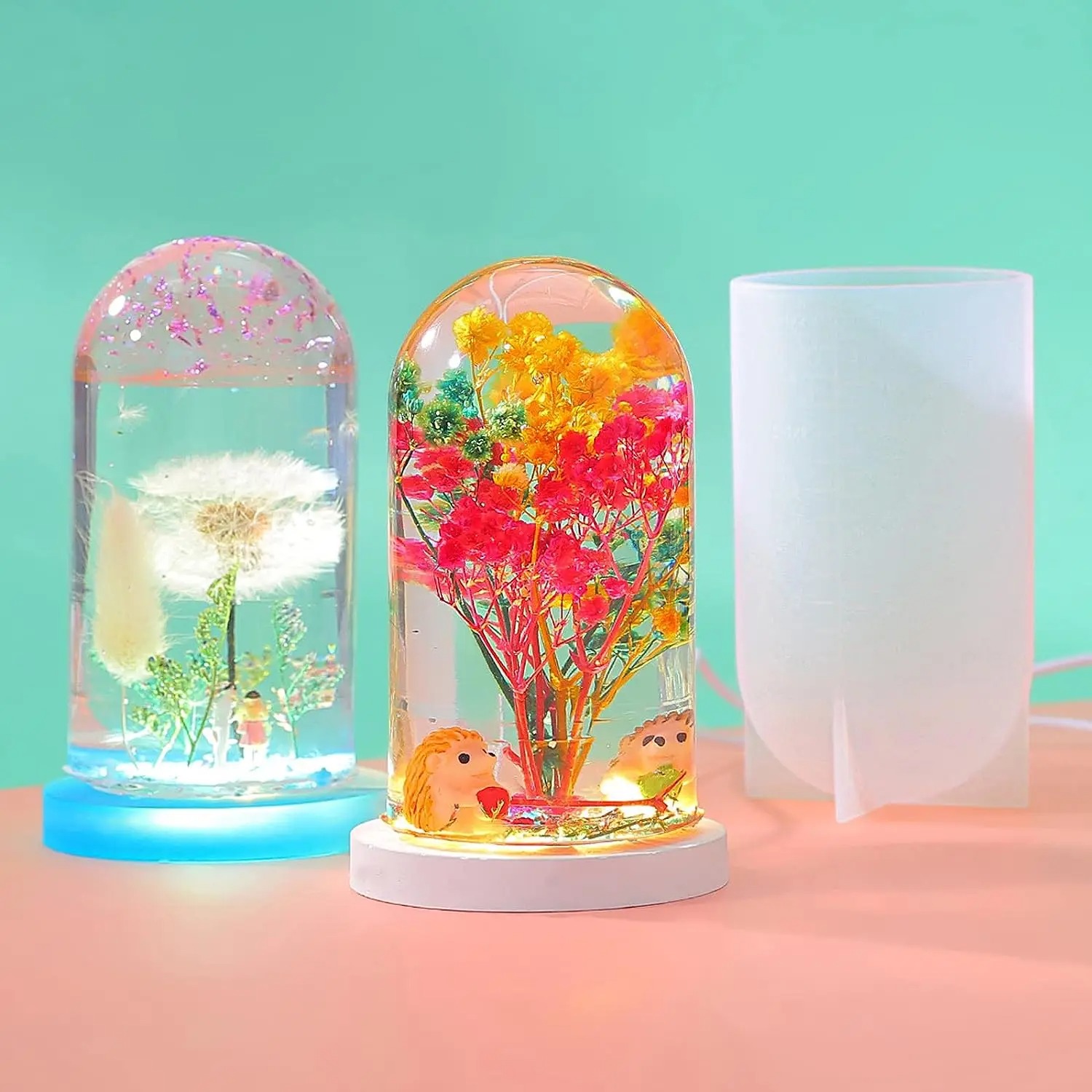 Forma silikonowa DIY do żywicy – Resin Art Lamp recenzja i cena