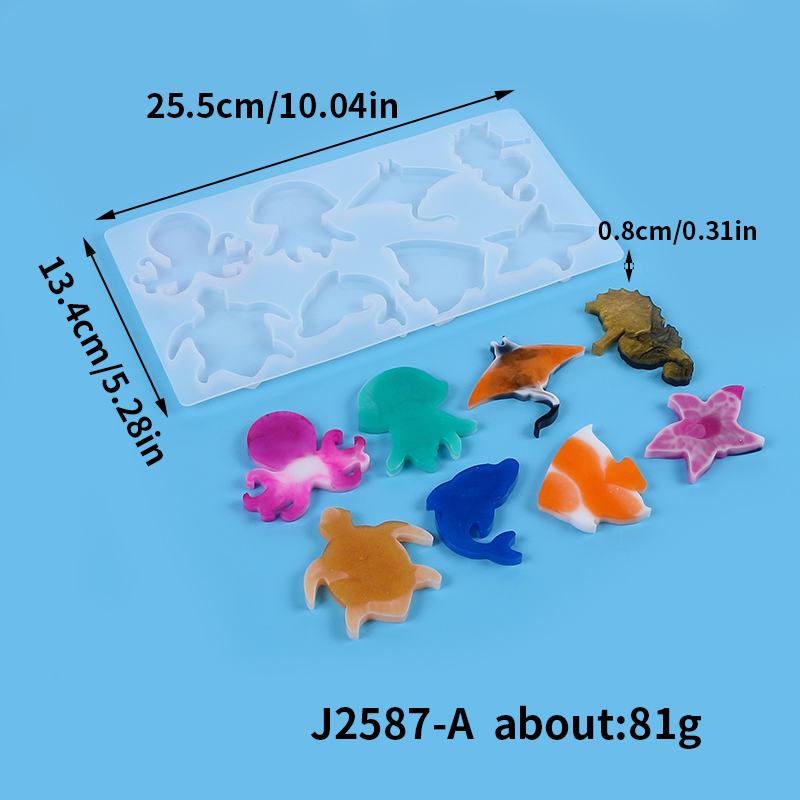 Morskie zwierzęta lądowe silik – Silicone Mold Ocean recenzja i cena