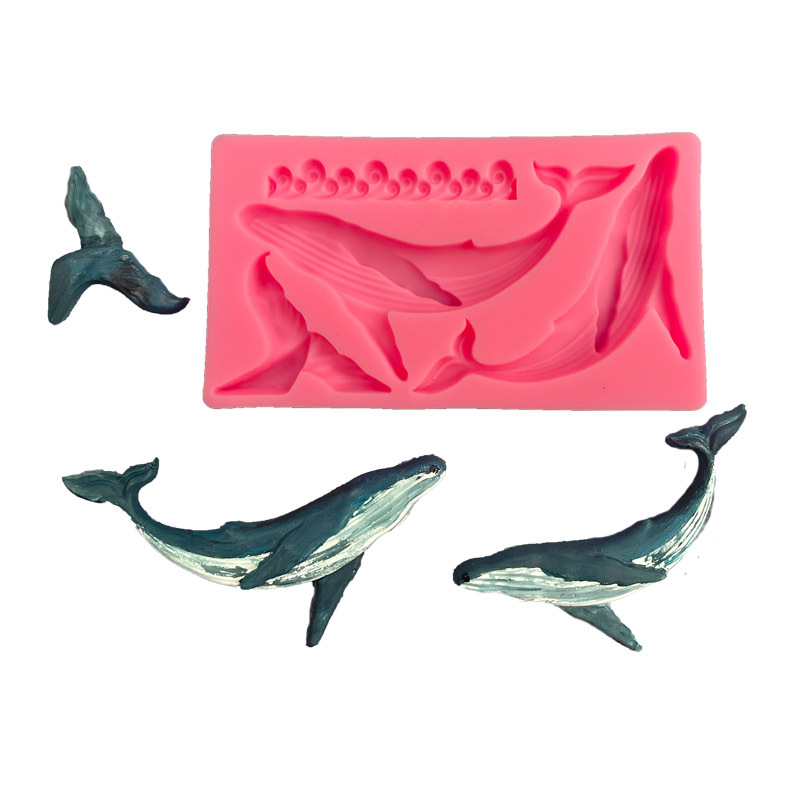 DIY wieloryb silikonowe formy  – Silicone Mold Ocean recenzja i cena