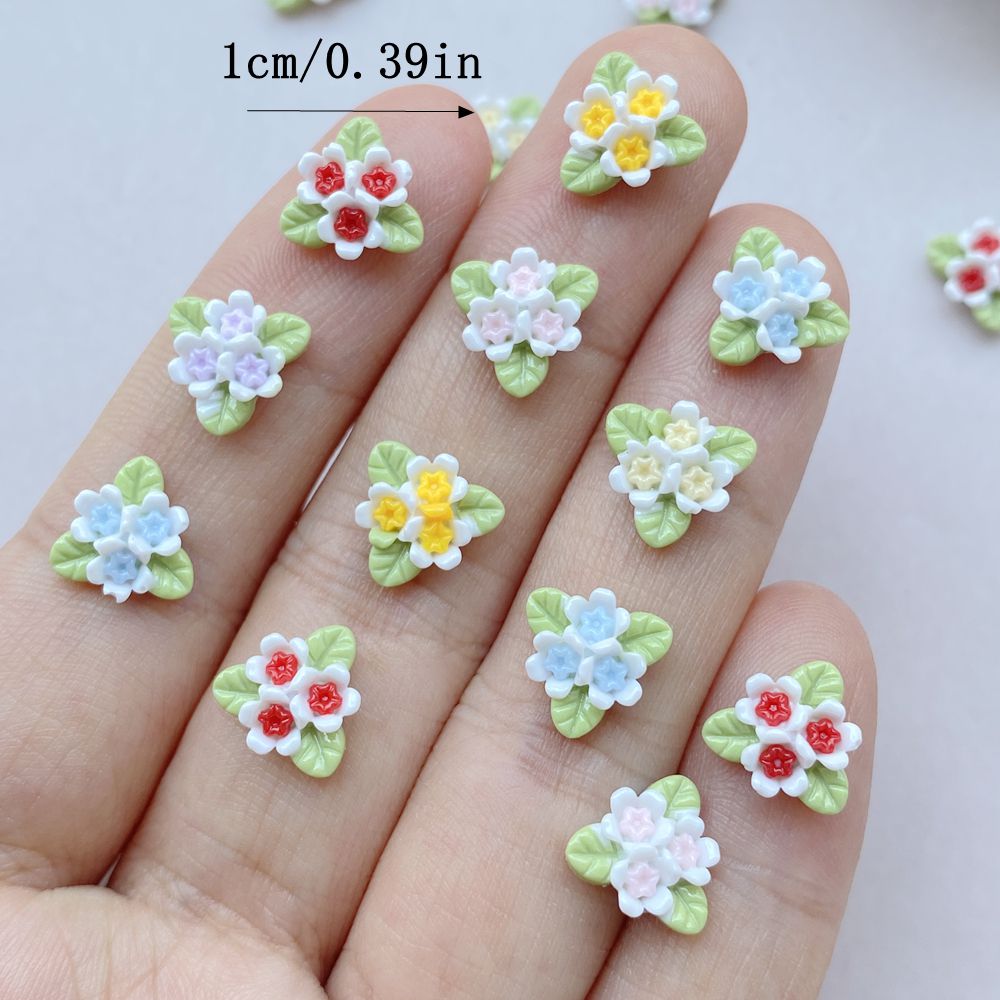 50Pcs Cute Mini Cartoon Flower – Resin Art And Design recenzja i cena