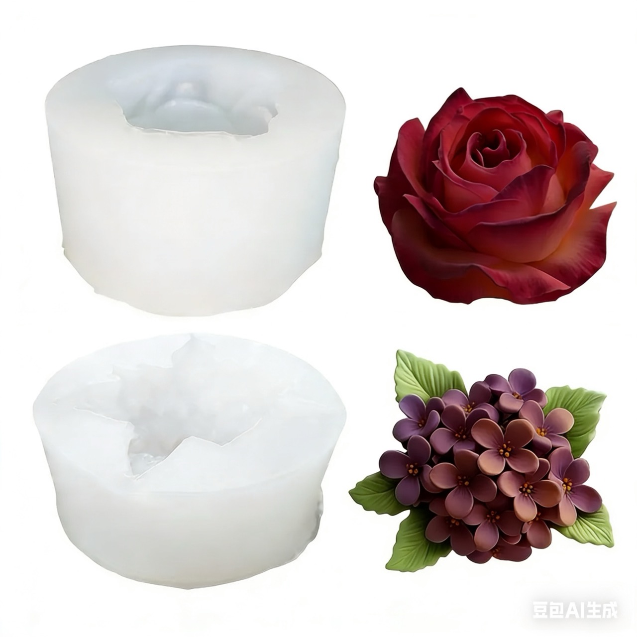 2 sztuki silikonowych form 3D  – Resin Art And Design recenzja i cena