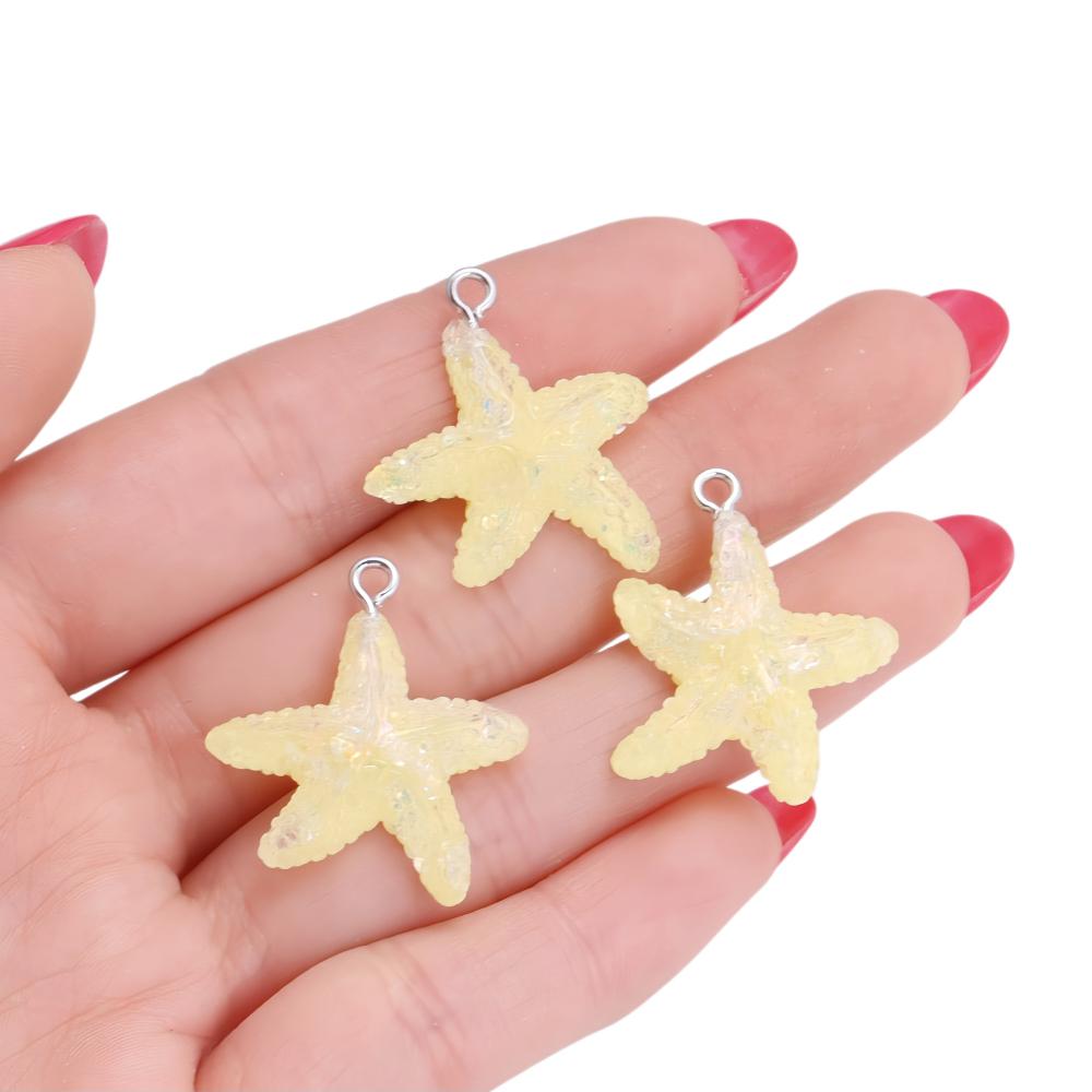 10 szt. Kolorowe żywiczne zawi – Resin Art Beach Theme recenzja i cena