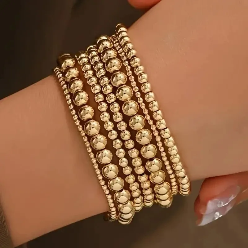 7 szt./zestaw Bohemskie Proste – Resin Art Bracelet recenzja i cena