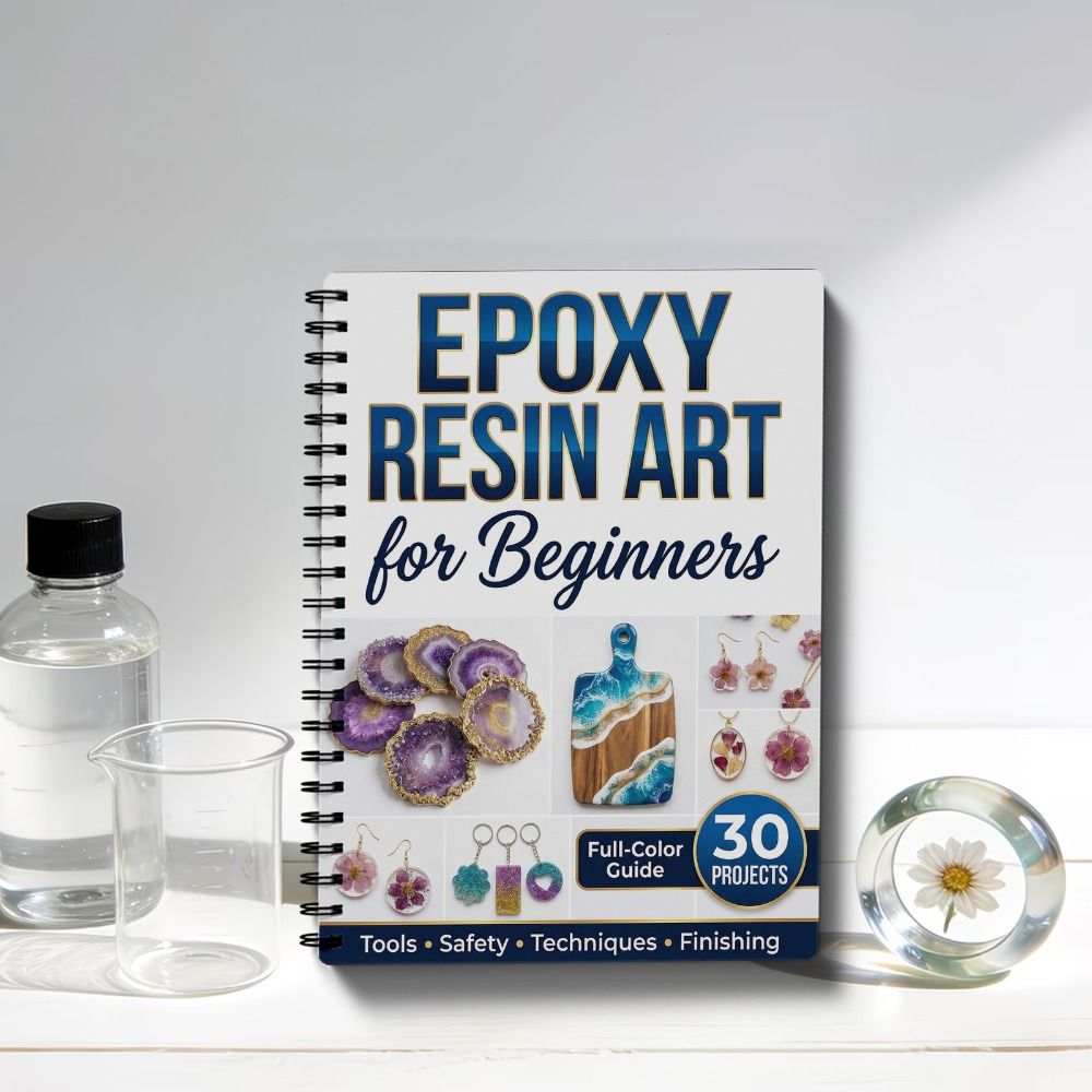 Podręcznik do tworzenia sztuki – Resin Art Guide Book recenzja i cena