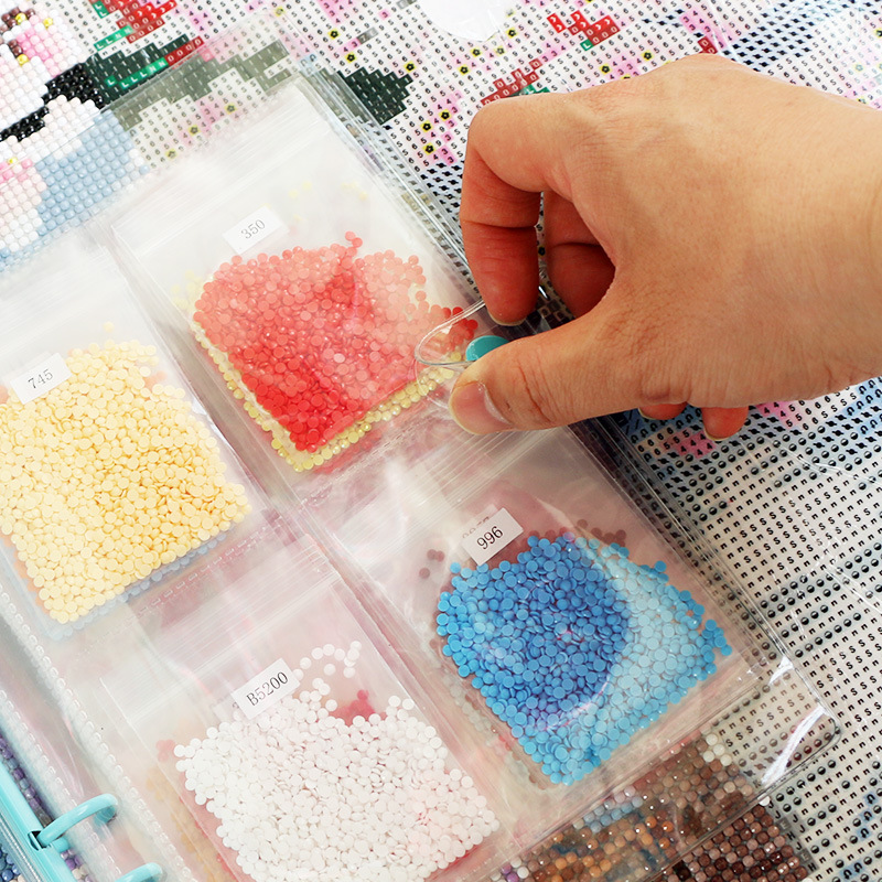 HOMFUN 113 szt. Diamentowe mal – Resin Art Guide Book recenzja i cena