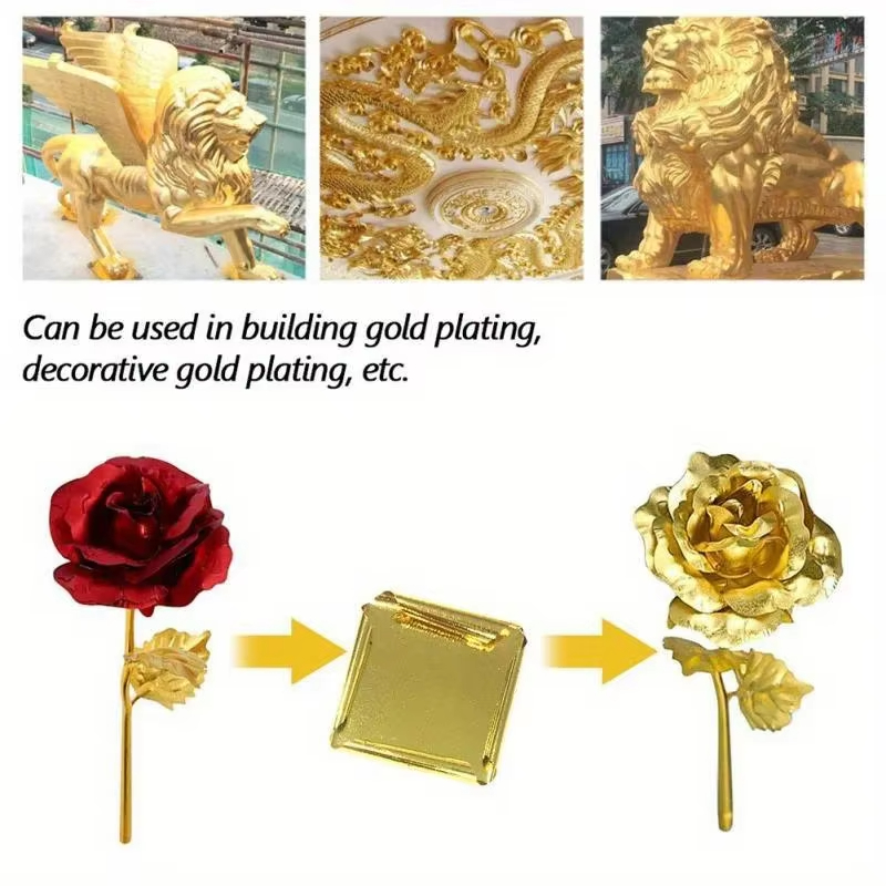 100 szt. Imitacja złota, srebr – Resin Art Anniversary Gift recenzja i cena