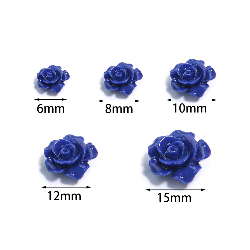 1 Strand 6 8 10 12 15 mm Rose  – Resin Art Bracelet recenzja i cena